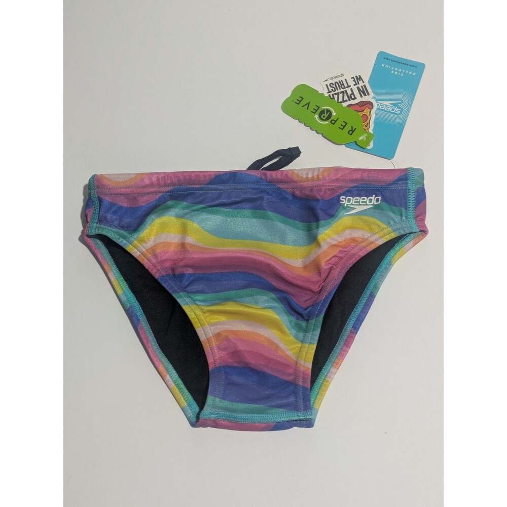Speedo Rainbowβ Wave Eco Endurance Swim Brief Pride Men's 26